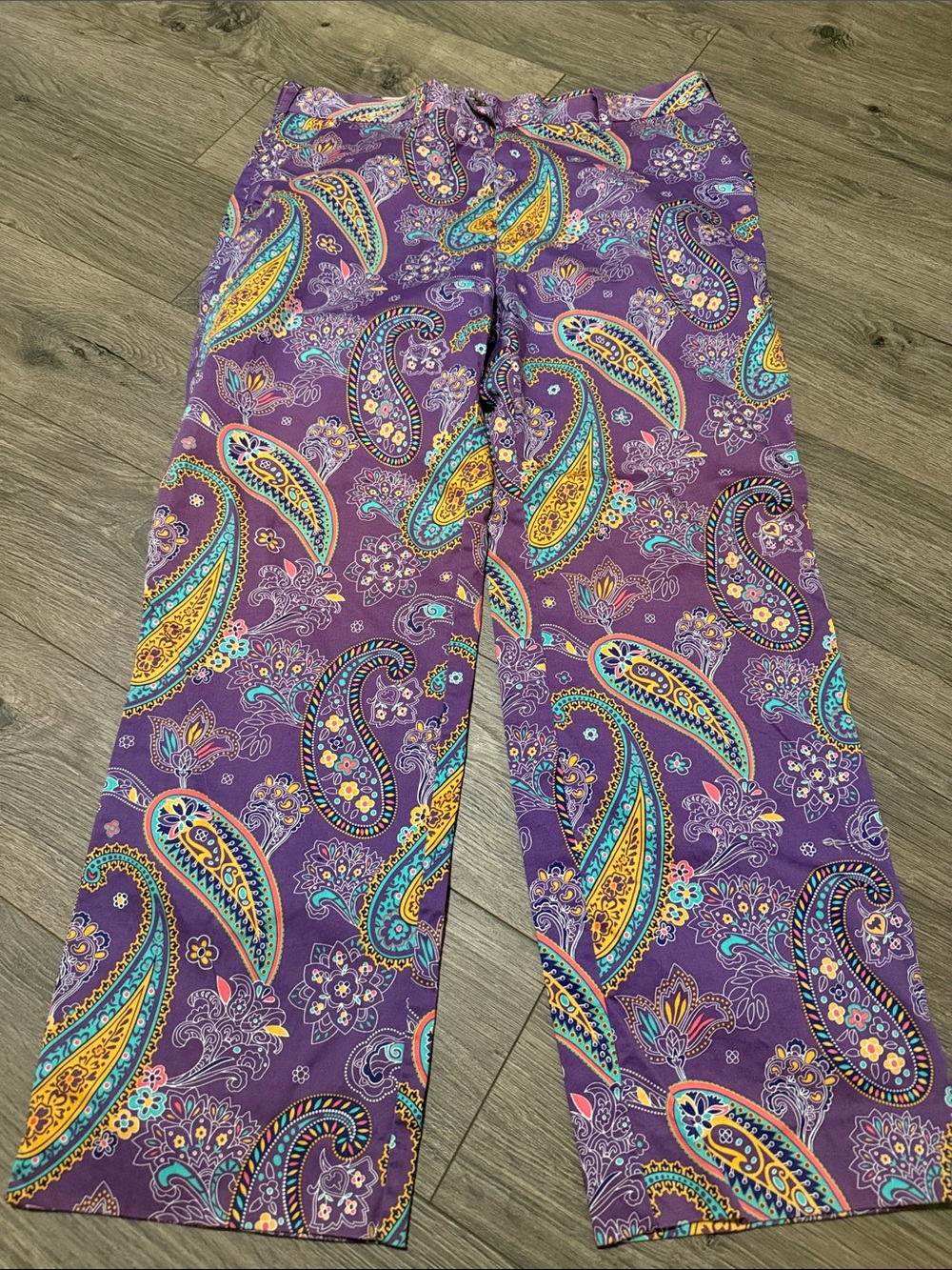 Loudmouth Purple with Yellow Logo Print 36 x 30